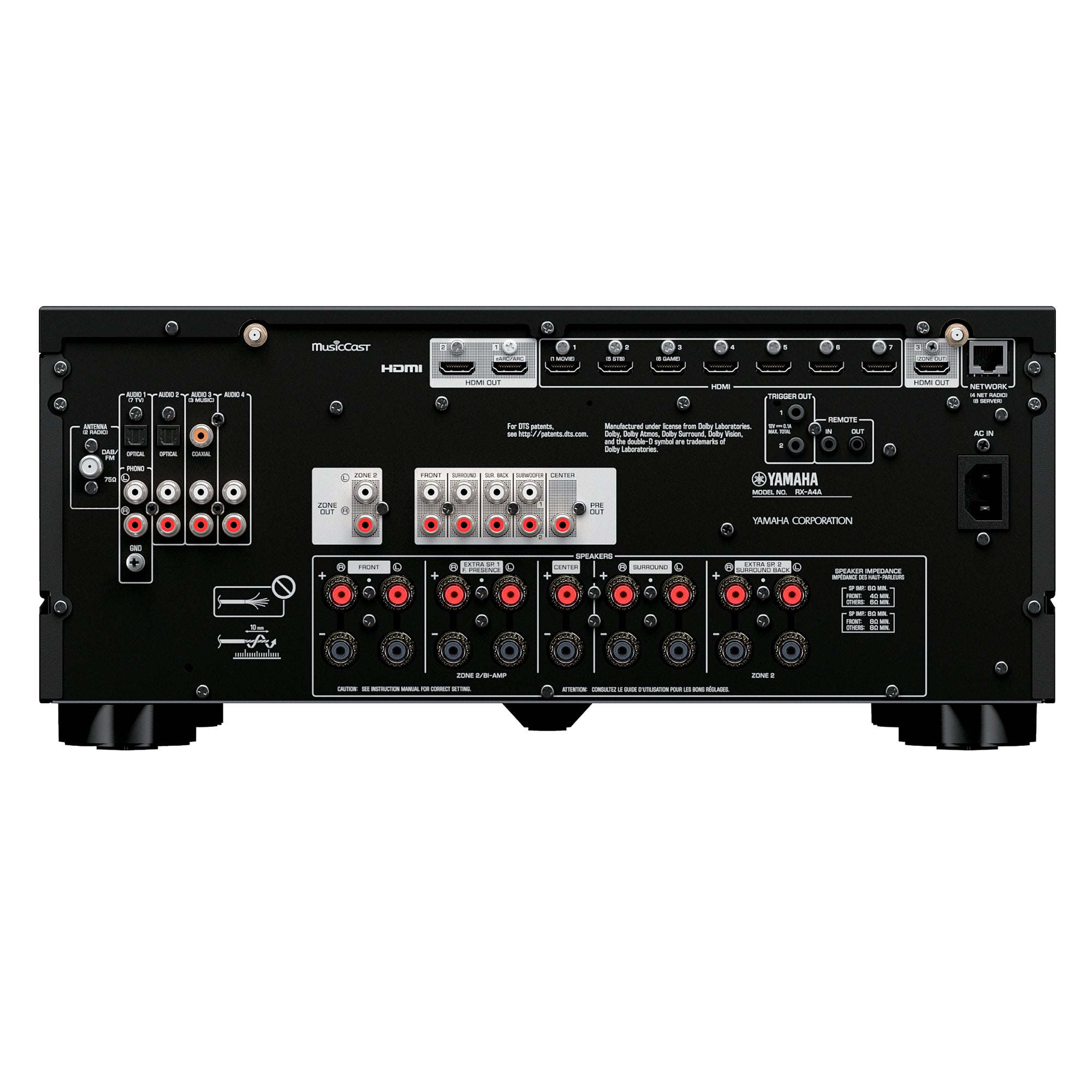 ♻️ YAMAHA Amplificateur Home Cinéma RX-A4A (Reconditionné)