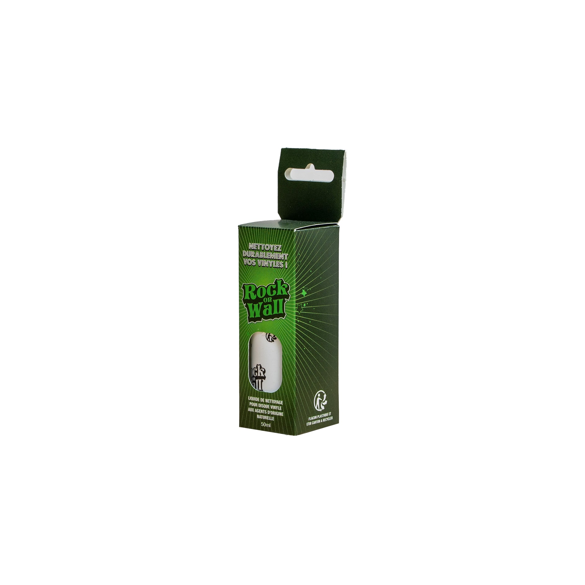 ◉ Nettoyant naturel 50ml pour vinyle